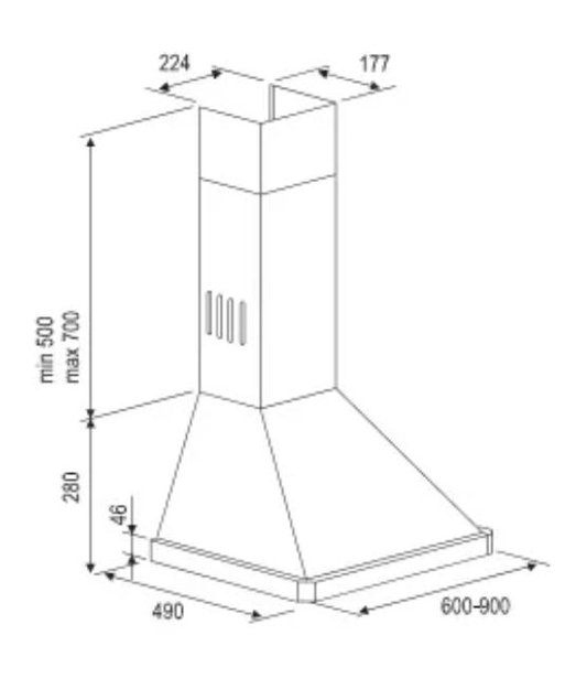 Вытяжка Kuppersberg Amphora 60 X 4PB (preview 2)