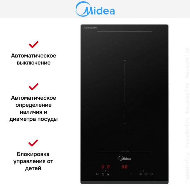 Варочная панель индукционная Midea MIH37103F (preview 8)