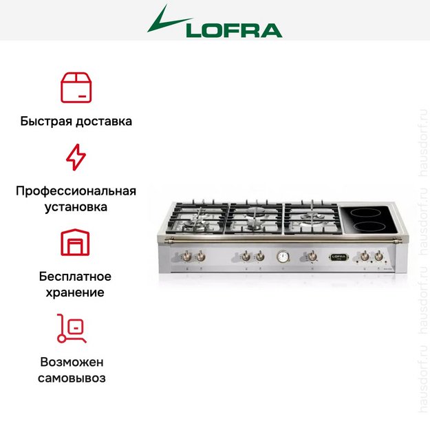 Варочная панель Lofra TRS126/5C BRONZE (preview 5)