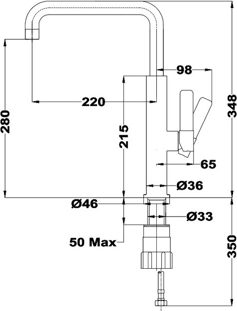 Смеситель Teka FOT 994 CHROME (preview 4)