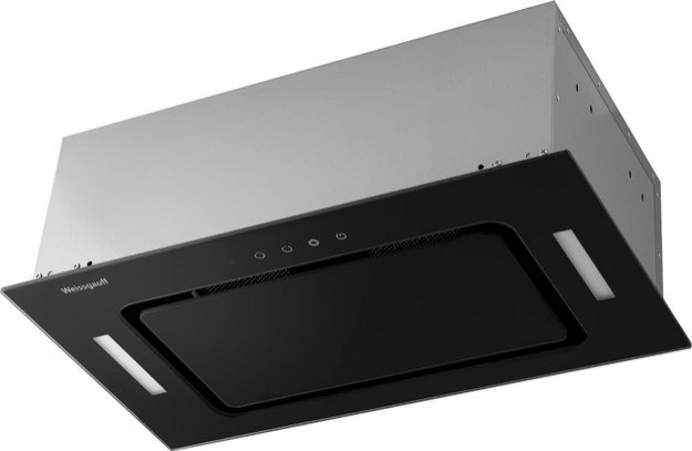 Встраиваемая вытяжка Weissgauff Intense 600 Touch Black Glass (preview 1)