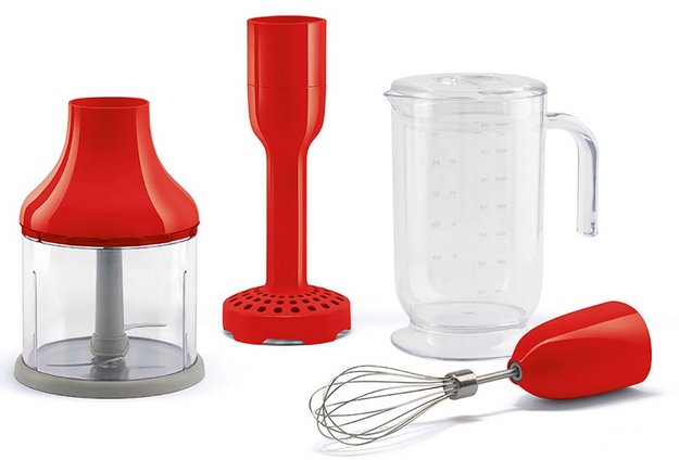 Набор аксессуаров для погружного блендера Smeg HBAC11RD (фото 1) Набор аксессуаров для погружного блендера Smeg HBAC11RD (preview 1)