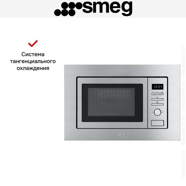 Встраиваемая микроволновая печь Smeg FMI020X (preview 5)