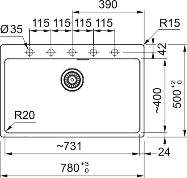 Мойка Franke MRG 610-73 белый (preview 2)