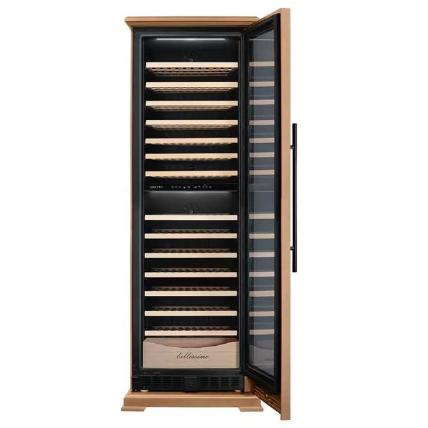 Винный шкаф Meyvel MV163PRO-KBT2 (Натуральный бук) (фото 6) Винный шкаф Meyvel MV163PRO-KBT2 (Натуральный бук) (preview 6)