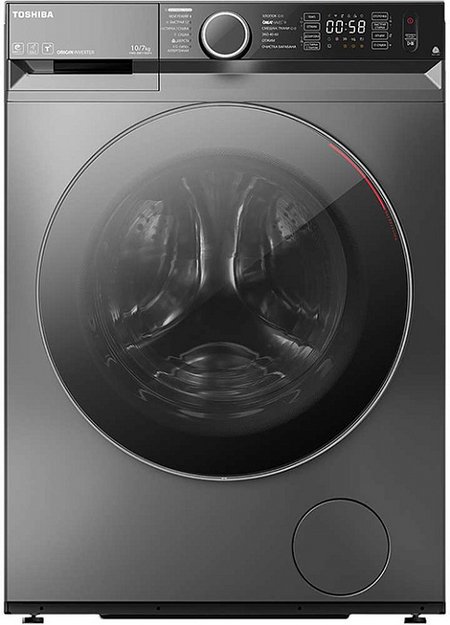 Стирально-сушильная машина Toshiba TWD-BM110GF4RU(SK) (preview 1)