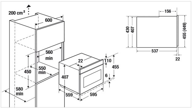 Компактный духовой шкаф с микроволнами Kuppersbusch CBM 6350.0 S7 Copper (preview 4)
