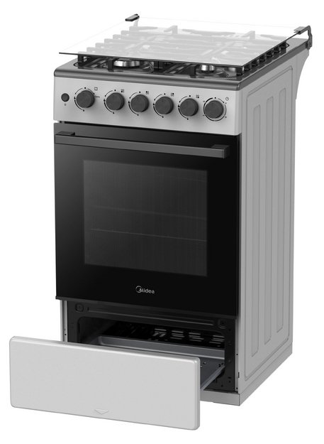 Газовая плита Midea MFO-M4G20T0E(SL) (preview 3)