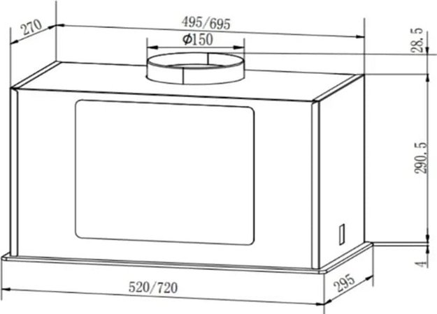 Вытяжка Faber ARIA BK 52 (preview 9)