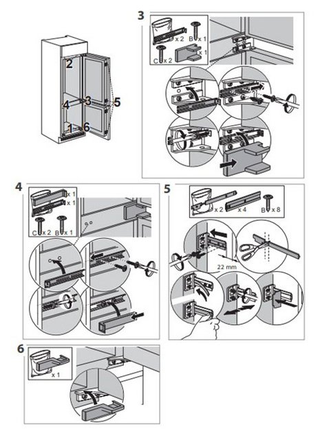 Встраиваемый холодильник Franke FCB 320 TNF NE E (preview 5)
