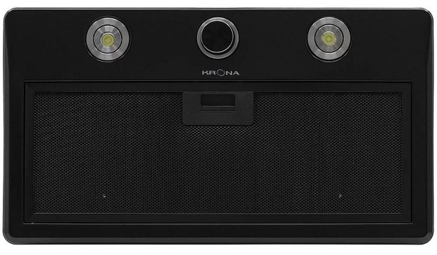 Встраиваемая вытяжка KRONA SVEN 600 black one knob (фото 2) Встраиваемая вытяжка KRONA SVEN 600 black one knob (preview 2)