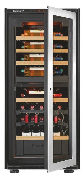 Встраиваемый двухтемпературный винный шкаф EuroCave I-090022-M (preview 1)