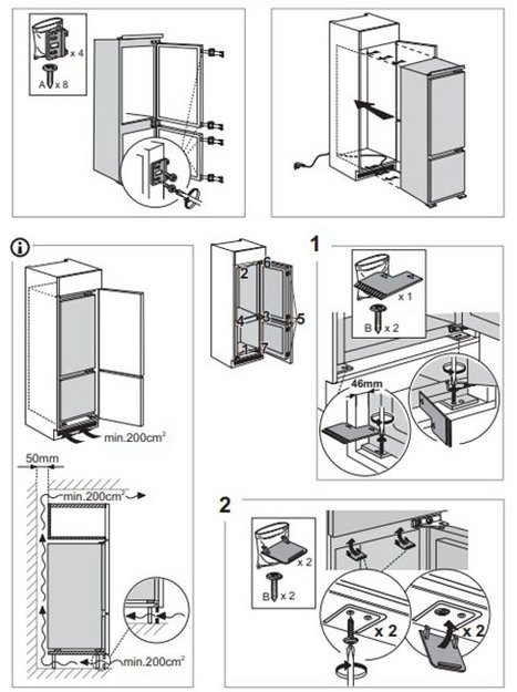 Встраиваемый холодильник Franke FCB 320 NE E (preview 4)