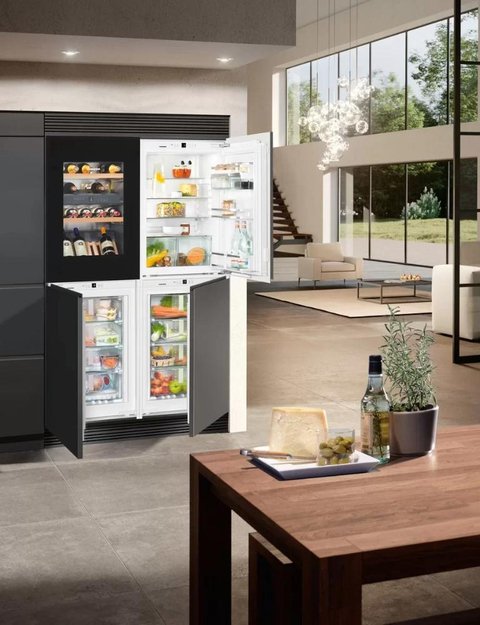 Встраиваемый холодильник Side-by-Side Liebherr SBSWgb 64I5 BioFresh NoFrost (фото 3) Встраиваемый холодильник Side-by-Side Liebherr SBSWgb 64I5 BioFresh NoFrost (preview 3)