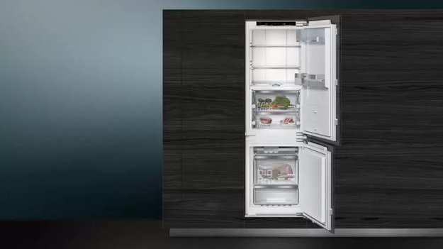 Встраиваемый холодильник с нижней морозильной камерой SIEMENS KI86FHD20R (фото 2) Встраиваемый холодильник с нижней морозильной камерой SIEMENS KI86FHD20R (preview 2)