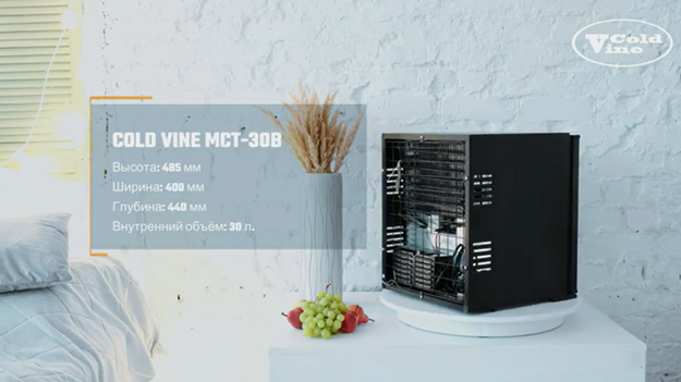 Винный шкаф Cold Vine C12-TBSF1 (video 2)
