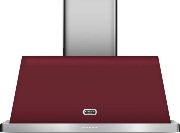 Вытяжка Lofra DOLCEVITA 90 RED BURGUNDY & CHROME (preview 2)
