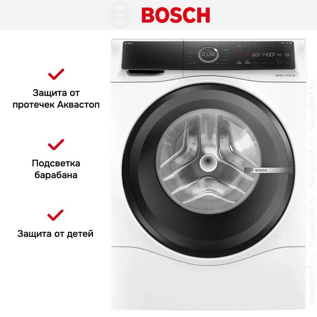Стирально-сушильная машина Bosch WNC254A0SN (preview 13)