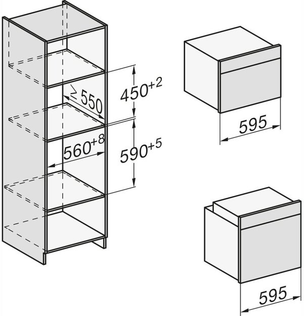 Компактный духовой шкаф с СВЧ Miele H7440 BMX Pearlbeige (фото 5) Компактный духовой шкаф с СВЧ Miele H7440 BMX Pearlbeige (preview 5)