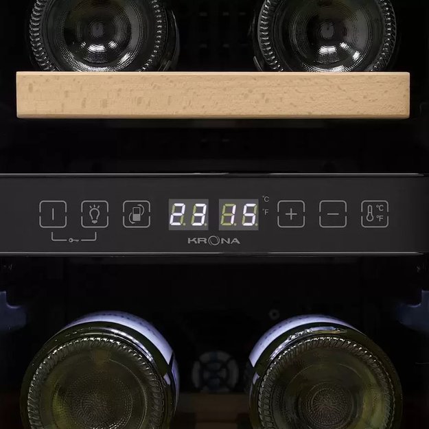 Встраиваемый винный шкаф Krona BADEN 82/17 BL (preview 5)