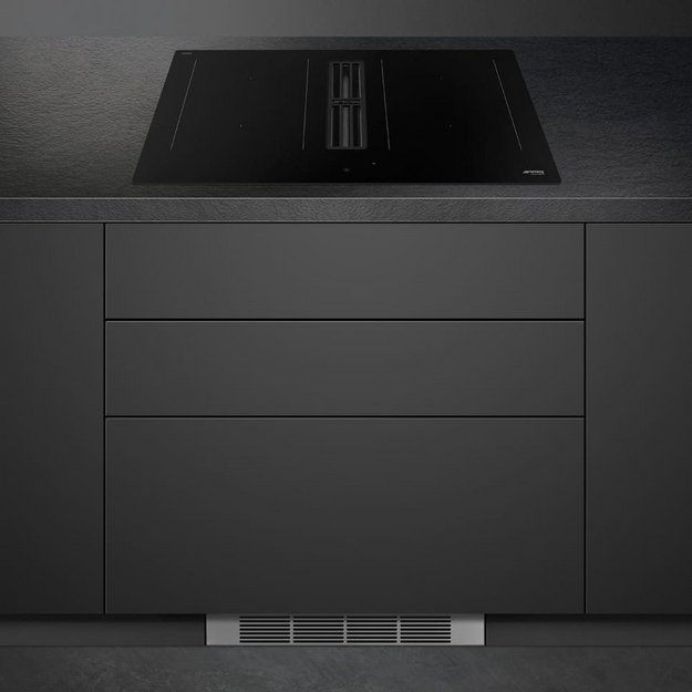 Варочная панель со встроенной вытяжкой Smeg HOBD382N2 (preview 5)