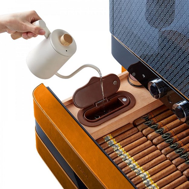 Хьюмидор Afidano L6 (Теплый янтарь) (фото 4) Хьюмидор Afidano L6 (Теплый янтарь) (preview 4)