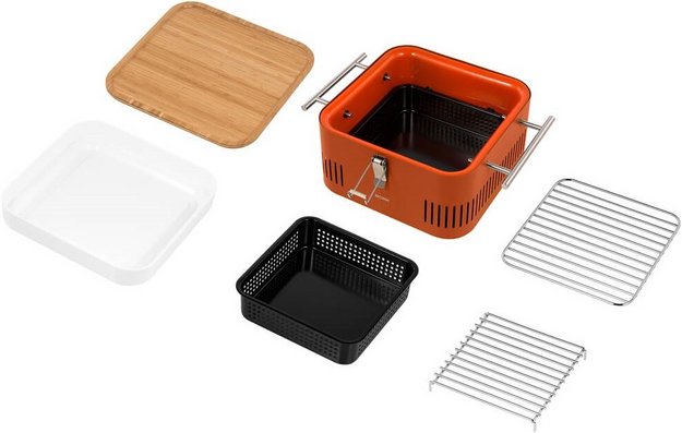 Портативный угольный гриль-барбекю BORK G503 or (фото 11) Портативный угольный гриль-барбекю BORK G503 or (preview 11)