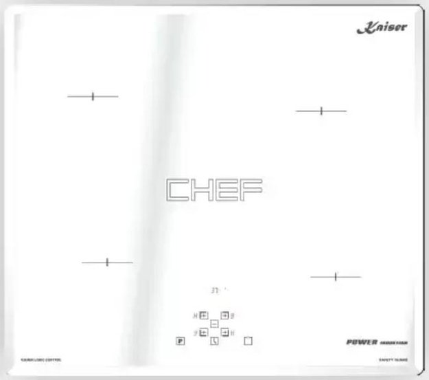 Независимая варочная поверхность Kaiser KCT 6100 FI W (preview 1)