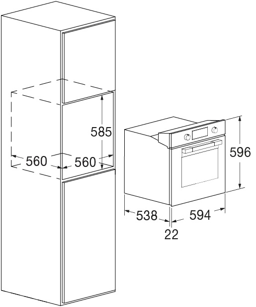 Духовой шкаф Fulgor Milano FQO 6009 MT BK (фото 7) Духовой шкаф Fulgor Milano FQO 6009 MT BK (preview 7)
