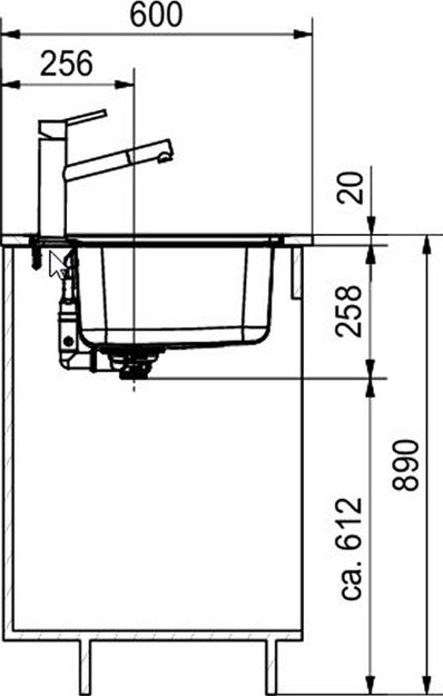 Мойка Franke BCX 210-51 TL сталь (фото 4) Мойка Franke BCX 210-51 TL сталь (preview 4)