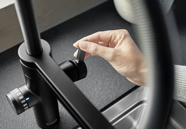 Смеситель 3-в-1 Blanco EVOL-S Pro Filter 526636 матовый черный (фото 5) Смеситель 3-в-1 Blanco EVOL-S Pro Filter 526636 матовый черный (preview 5)