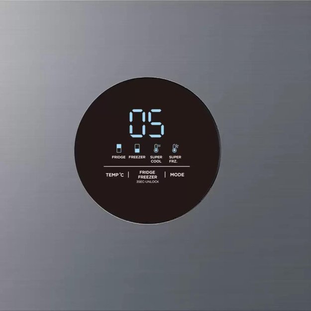 Трехдверный холодильник Korting KNFF 61889 X (preview 4)