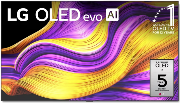 Телевизор LG OLED77G5RLA 77" (196 см) 2025 черный (preview 1)