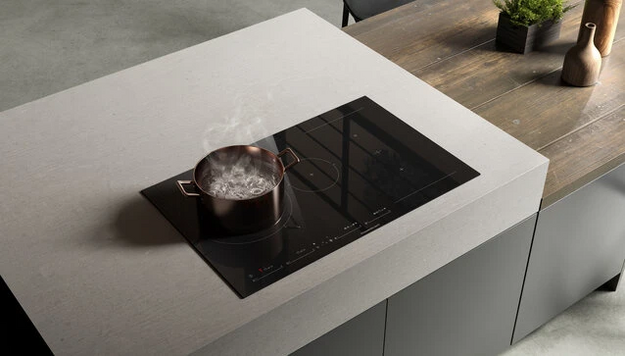 Индукционная варочная поверхность с вытяжкой Kuppersbusch KMI 12850.0 SR-S Copper (preview 2)