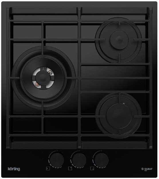 Газовая стеклянная варочная панель Korting HGG 4955 CTN (фото 1) Газовая стеклянная варочная панель Korting HGG 4955 CTN (preview 1)