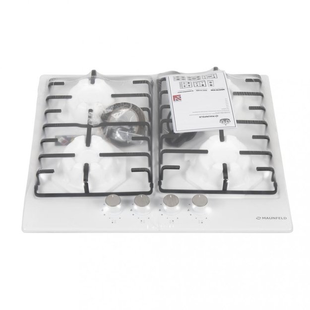 Газовая варочная панель MAUNFELD EGHE.64.3EW\G (фото 18) Газовая варочная панель MAUNFELD EGHE.64.3EW\G (preview 18)