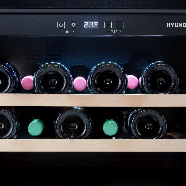 Встраиваемый винный шкаф Hyundai HBWC 0461 SCT (preview 4)