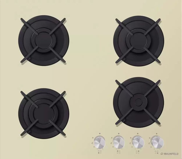 Газовая варочная панель MAUNFELD EGHG.64.1CBG/G (фото 1) Газовая варочная панель MAUNFELD EGHG.64.1CBG/G (preview 1)