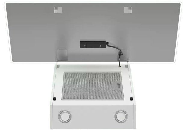 Вытяжка Maunfeld EAGLE 850 90 белое стекло (preview 5)