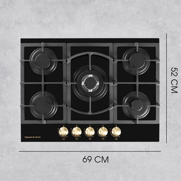 Газовая варочная панель Zigmund & Shtain M 26.7 A (preview 12)