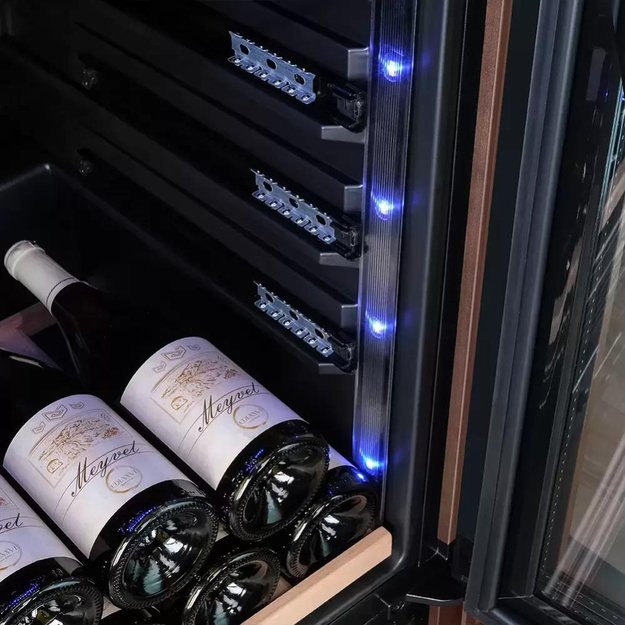 Винный шкаф Meyvel MV99PRO-KBT2 (Итальянский орех) (фото 11) Винный шкаф Meyvel MV99PRO-KBT2 (Итальянский орех) (preview 11)