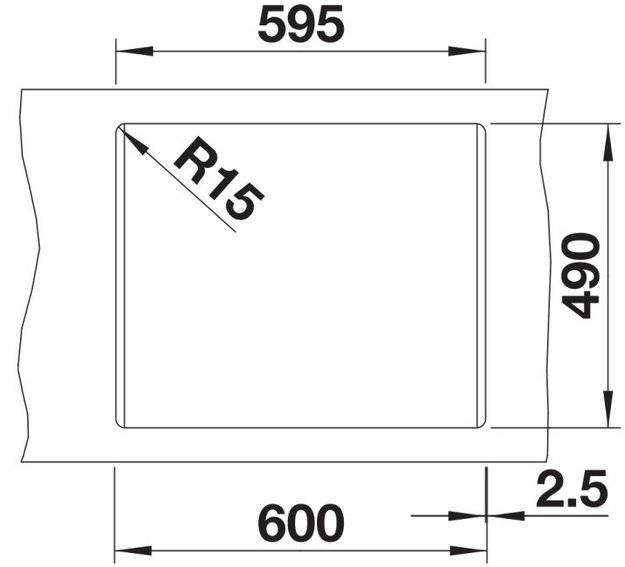Мойка BLANCO NAYA 6 Silgranit кофе (preview 3)