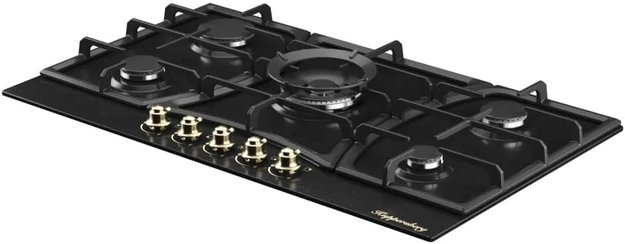 Газовая варочная панель Kuppersberg FS 910 Ant Bronze (preview 3)