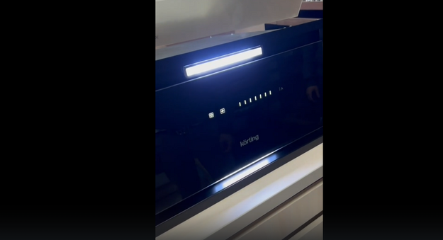 Встраиваемая вытяжка Korting KHP 6772 GW (video 3)