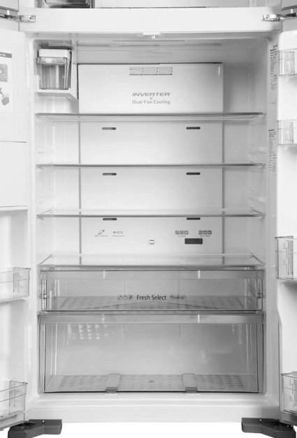 Холодильник Hitachi R-W660PUC7X GS (preview 7)