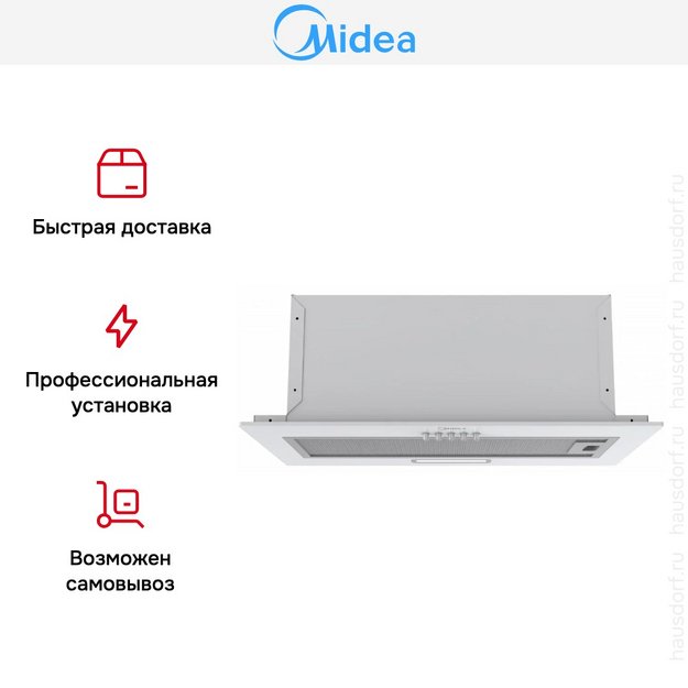 Встраиваемая вытяжка Midea MH60I301W (preview 6)