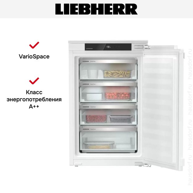 Встраиваемая морозильная камера Liebherr IFe 3904 Pure (preview 5)