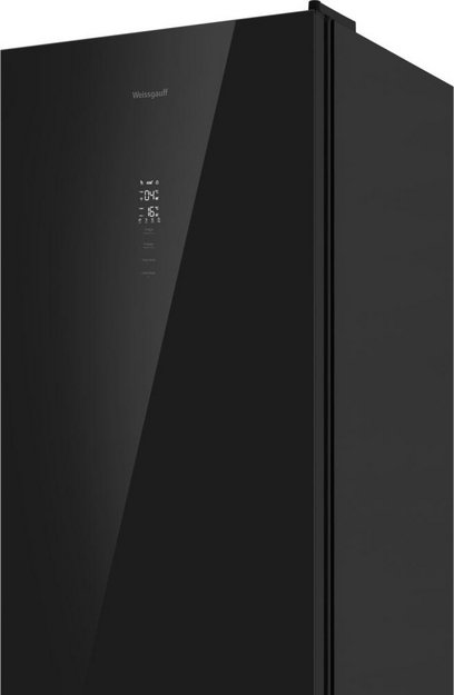 Отдельностоящий холодильник с инвертором Weissgauff WRK 185 Total NoFrost Inverter Black Glass (preview 7)