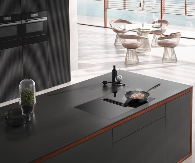 Варочная панель с вытяжкой Miele KMDA 7272 FL-U (preview 5)