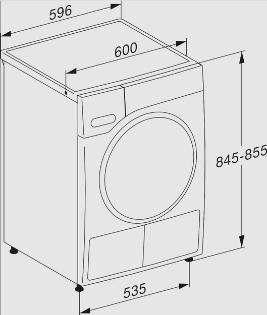 Сушильная машина Miele TWD640WP на английском языке (preview 7)